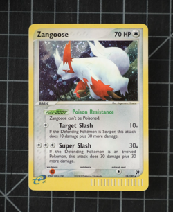 Pokemon TCG Zangoose EX Sandstorm Holo Rare Card 14/100 - Image 1