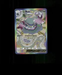 FAN-ART READ DESCRIPTION BELOW HOLO Muk Card Muk Pokemon Card p1 - Image 1
