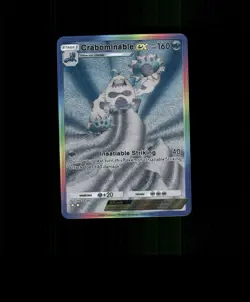 FAN-ART READ DESCRIPTION BELOW HOLO Crabominable Card Pokemon Card p1 - Image 1