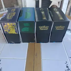 Lot Of 4 Pokemon TCG ETBs OPENED w/ Cards No Promos No Sleeves Elite Trainer Box - Image 3