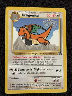 Pokemon TCG Dragonite 5 Black Star Promo Cards. 2 Card Sale NM. - Image 1