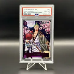 PSA 10 Roronoa Zoro OP05-067 2nd Anniversary Promo Japanese One Piece Card - Image 1