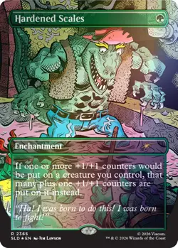 🌟 Hardened Scales FOIL PRESALE MTG TMNT Secret Lair 🌟 - Image 2