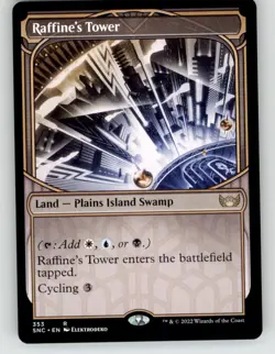 Magic MTG Streets of New Capenna Raffine's Tower Showcase 353 NM/NP - Image 1