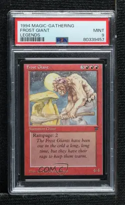 Frost Giant Magic: Legends PSA 9 MINT 1994 - Image 1