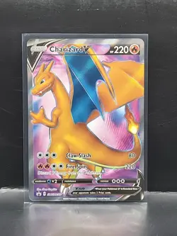 Pokemon TCG Charizard V SWSH Black Star Promo SWSH050 Holo Promo NM - Image 1