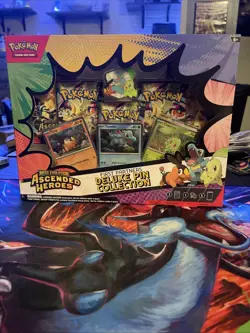 Pokemon TCG Ascended Heroes First Partners Deluxe Pin Collection Box BRAND NEW - Image 1