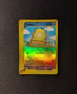 Pokemon AQUAPOLIS - #104/147 Psyduck - Reverse Holo - ENG - Heavily Played - Image 3