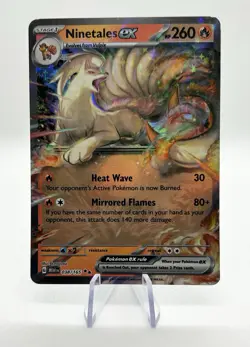 Pokemon TCG Ninetales ex 38/165 SV 151 Double Rare Holo NM/M Scarlet & Violet - Image 1