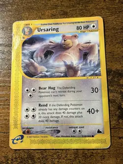 Ursaring 110/144 Skyridge Vintage Pokemon Card - Image 1