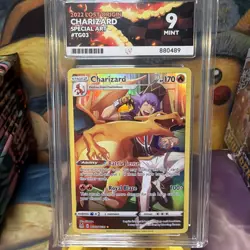 🔥 Pokemon TCG – Charizard TG03/TG30 – Lost Origin (2022) – ACE 9 (MINT) - Image 5