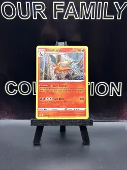 POKEMON 2022 GO - CHARIZARD 010/078 - HOLO RARE - ENGLISH - NM - Image 1