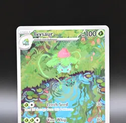 Ivysaur 167/165 Pokemon TCG SV: Scarlet & Violet 151 IR Full Art Near Mint - Image 5