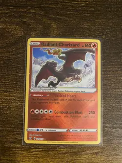 Pokemon TCG Radiant Charizard Crown Zenith 020/159 NM Condition - Image 1