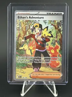 Pokemon TCG Destined Rivals-Ethan’s Adventure SIR 236/182 ENGLISH - Image 1