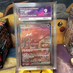 Mew Ex SVP 053 Black Star Promo Pokemon 151 UPC ACE 9 Sunset Mew - Image 3