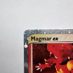 Pokemon TCG Magmar EX EX Ruby Sapphire 100/109 Holo Rare - LP - Image 3
