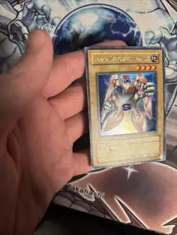 Gamma the Magnet Warrior DOR-003 Duelist of the Roses Secret Rare HP (CS) - Image 2