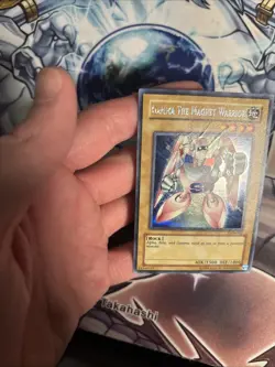 Gamma the Magnet Warrior DOR-003 Duelist of the Roses Secret Rare HP (CS) - Image 4