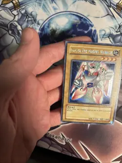 Gamma the Magnet Warrior DOR-003 Duelist of the Roses Secret Rare HP (CS) - Image 5