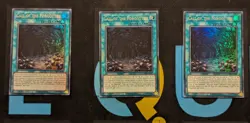 MZMU-EN007 Call of the Forgotten x3 Ultra Rare 1st Edition YuGiOh Playset - Image 1