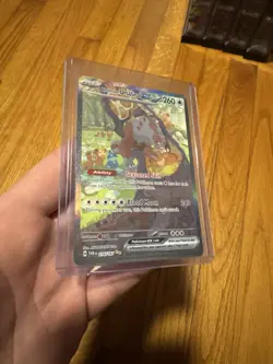 Pokemon TCG Bloodmoon Ursaluna EX Twilight Masquerade Card 216/167 NM Pack Fresh - Image 2