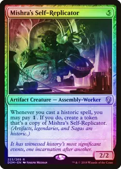 Mishra's Self-Replicator FOIL Dominaria NM Artifact Rare MAGIC CARD ABUGames - Image 1