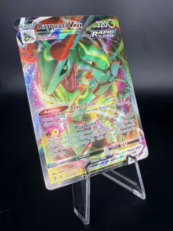 Pokemon TCG: Rayquaza VMAX Holo Ultra Rare Card Evolving Skies 111/203 NM/Mint - Image 3