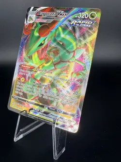 Pokemon TCG: Rayquaza VMAX Holo Ultra Rare Card Evolving Skies 111/203 NM/Mint - Image 4