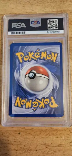 POKEMON CARD 2004 EX TOGETIC HOLO TEAM ROCKET RETURNS #14 PSA 8 *HOLDING SWIRL* - Image 2
