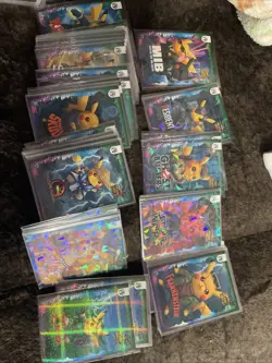 Custom 75 Card Lot Pokemon Pikachu Cosplay. Non Tcg Fan Art Cards - Image 1