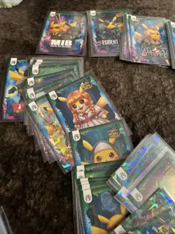 Custom 75 Card Lot Pokemon Pikachu Cosplay. Non Tcg Fan Art Cards - Image 5