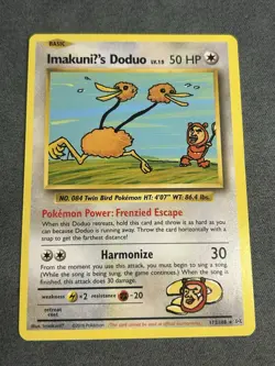 Pokemon Evolutions Imakuni's Doduo TCG Card 112/108 2016 Rare Regular - Image 1