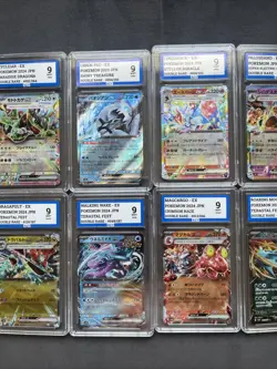 Pokemon TCG Graded Slab Bundle Of Ex Cards Lot Of 10 Grade 9 Mint AEY - Image 3