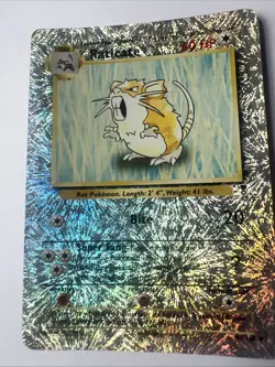 Pokemon Cards: Legendary Collection Reverse Holo: Raticate 61/110 - Image 1