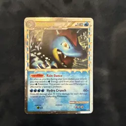 Pokemon TCG Feraligatr Prime Holo Rare Card HGSS07 Black Star Promo - Image 1