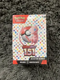 Pokemon TCG Cards 151 Scarlet and Violet Booster Bundle - 6 Packs ** SEALED** 820650853210 - Image 1