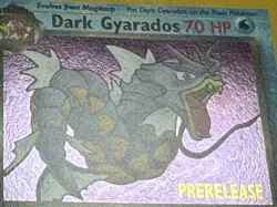 Pokemon Dark Gyarados TCG Prerelease Card 08/82 WOTC Promo Holo Team Rocket - Image 4
