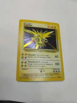 Pokemon 1995 96 98 Zapdos 16/102 Holo Card - Image 2