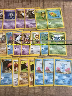 Vintage Neo Discovery Set Pokemon TCG 35 Card Uncommon/Common Lot - ALL LP-MINT - Image 2
