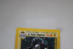2000 Pokemon Gym Heroes Holo Rare Card: Lt. Surge's Magneton (8/132) - Creased - Image 3