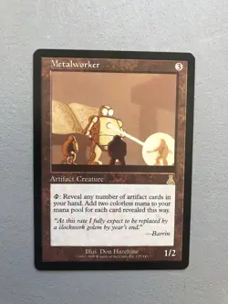 Mtg Carte Magic Urza's Destiny Metalworker x1 LP - Image 1