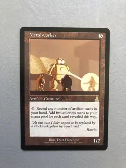 Mtg Carte Magic Urza's Destiny Metalworker x1 LP - Image 3