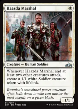 MRM FR/VF 4x MarCchal d'Haazda - Haazda Marshal MTG magic GRN - Image 1