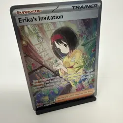 Erika's Invitation Special Illustration Rare MEW 203/165 Pokemon Binder copy - Image 1