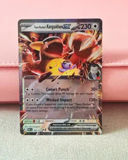 Team Rocket’s Kangaskhan ex 162/217 - Double Rare - Pokemon Ascended Heroes - NM - Image 1
