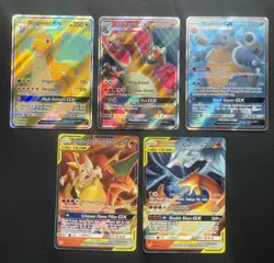 Pokemon TCG GX Lot Of 5 See Pics And Description - Image 1