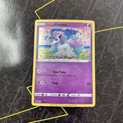 2021 Pokemon 25th Anniversary General Mills Promo Galarian Ponyta #SWSH013 - Image 1