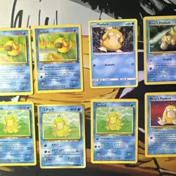 10X Psyduck (Headache) Lot - Multi Era Unique Art w/ Vintage WOTC Pokemon TCG - Image 3