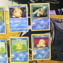10X Psyduck (Headache) Lot - Multi Era Unique Art w/ Vintage WOTC Pokemon TCG - Image 4